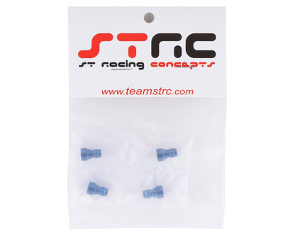 ST Racing Concepts DR10 Aluminum Upper Shock Mount Bushing (4) (Blue)