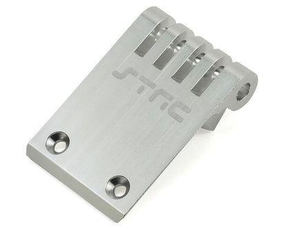 ST Racing Concepts HPI Blitz Aluminum HD Front Bumper/Skid Plate (Silver)