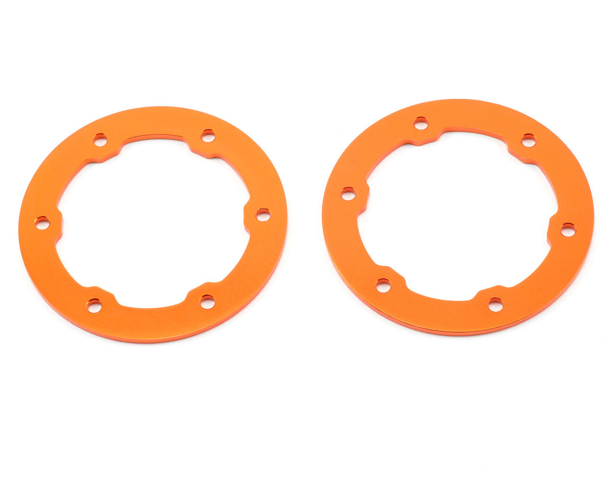 ST Racing Concepts Aluminum Beadlock Rings (Orange) (2)