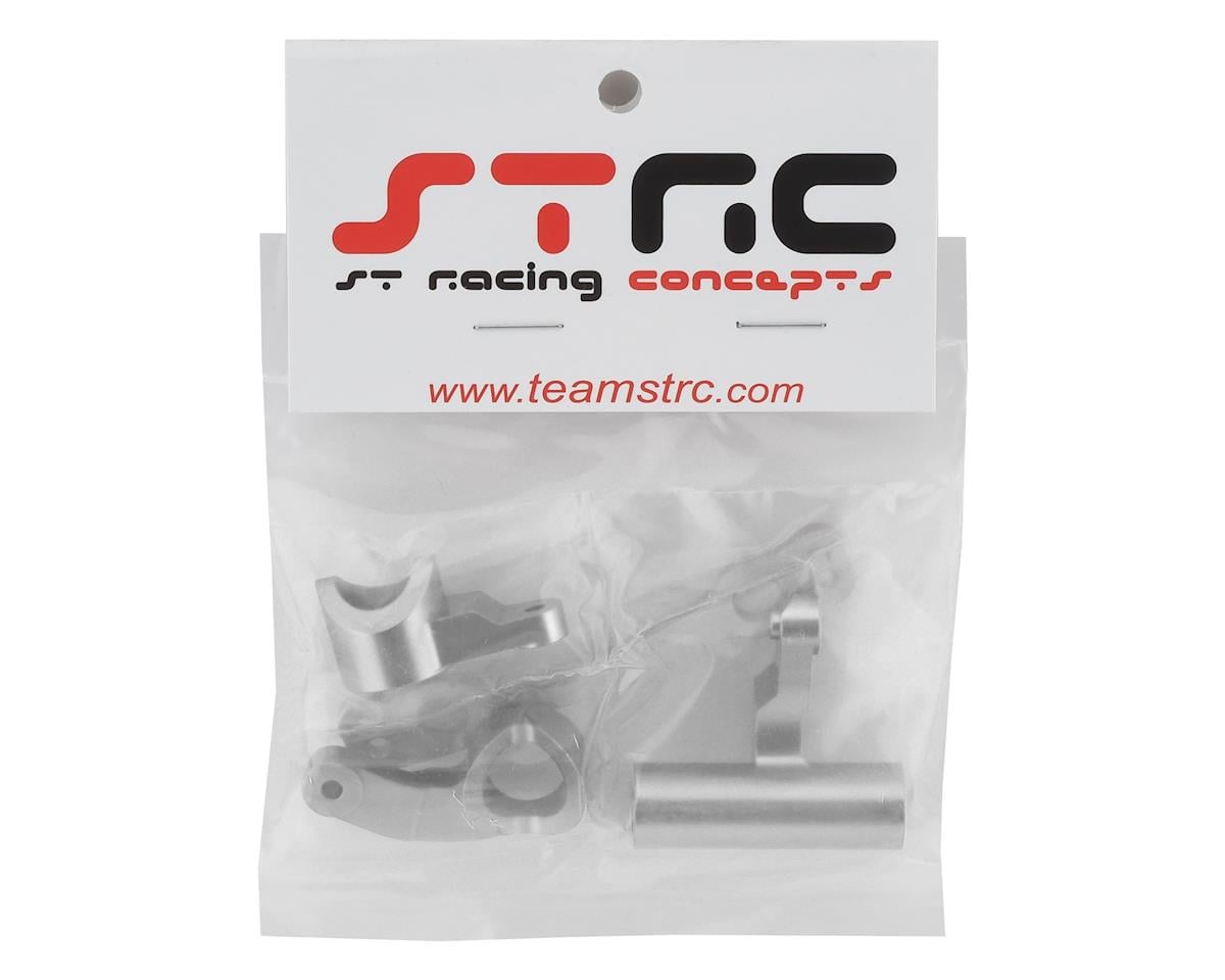 ST Racing Concepts Arrma 6S Aluminum HD Steering Bellcrank Set (Silver)