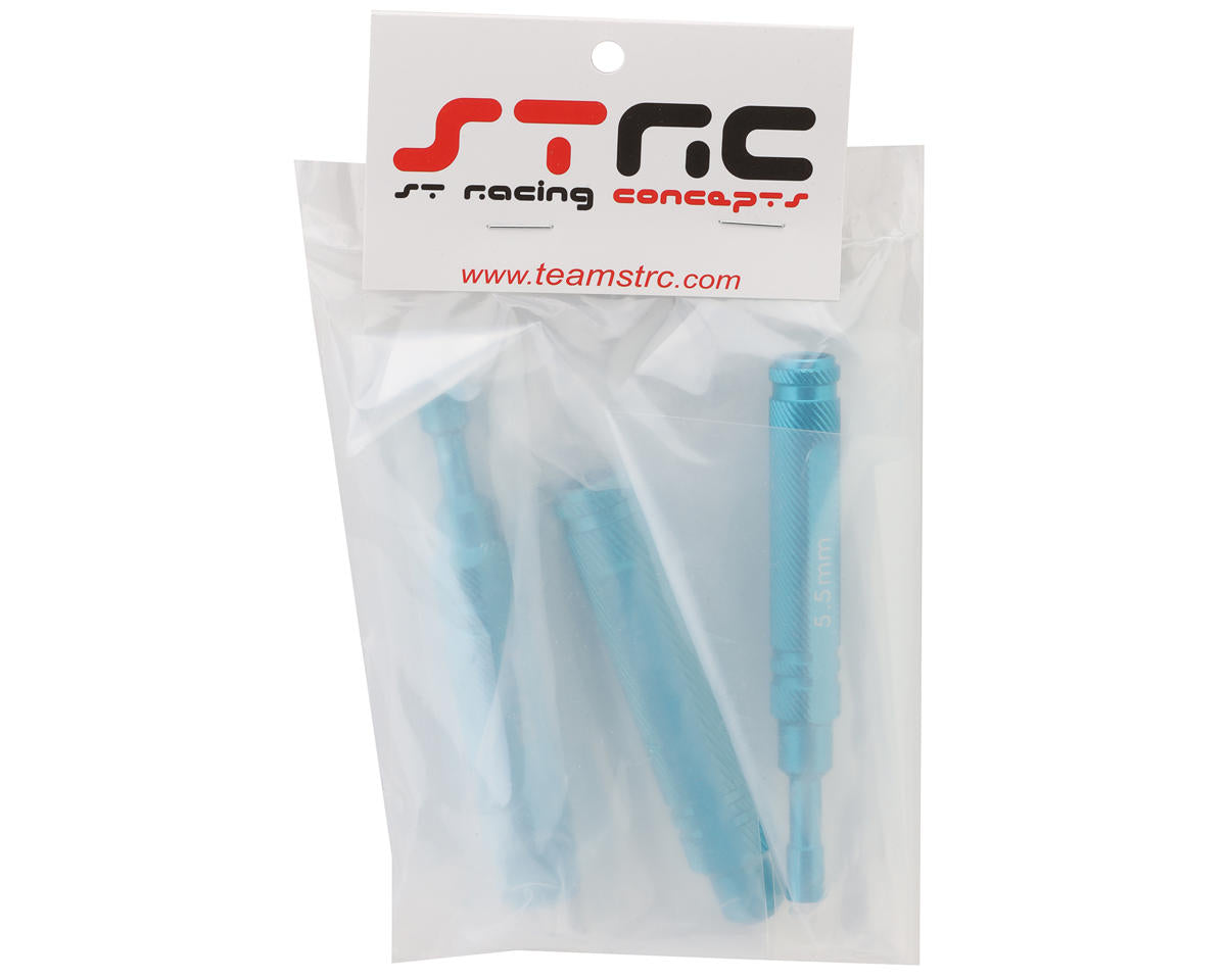 ST Racing Concepts 5.5mm & 7mm Aluminum Nut Divers w/1/4" Wrench Handle