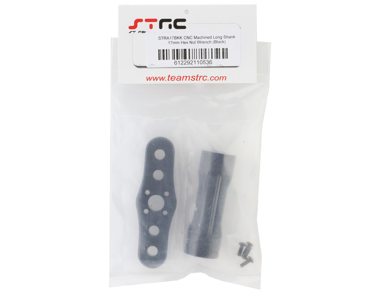 ST Racing Concepts Aluminum 17mm Hex Lightweight Long Shank Wrench (Black)