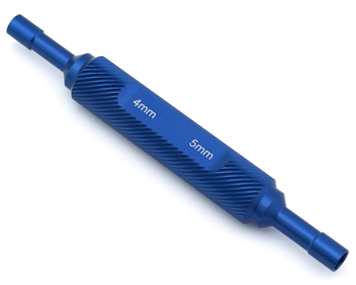 ST Racing Concepts Mini Crawler Aluminum Thin-Walled Wheel Nut Wrench (Blue)