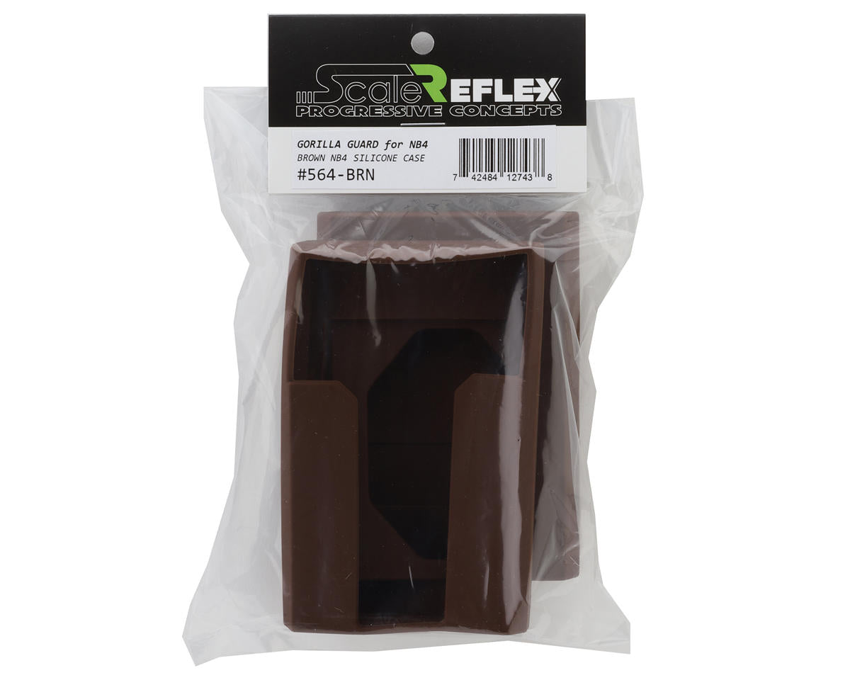 Scale Reflex Gorilla Guard FlySky Noble NB4/NB4+ Silicone Case (Brown)