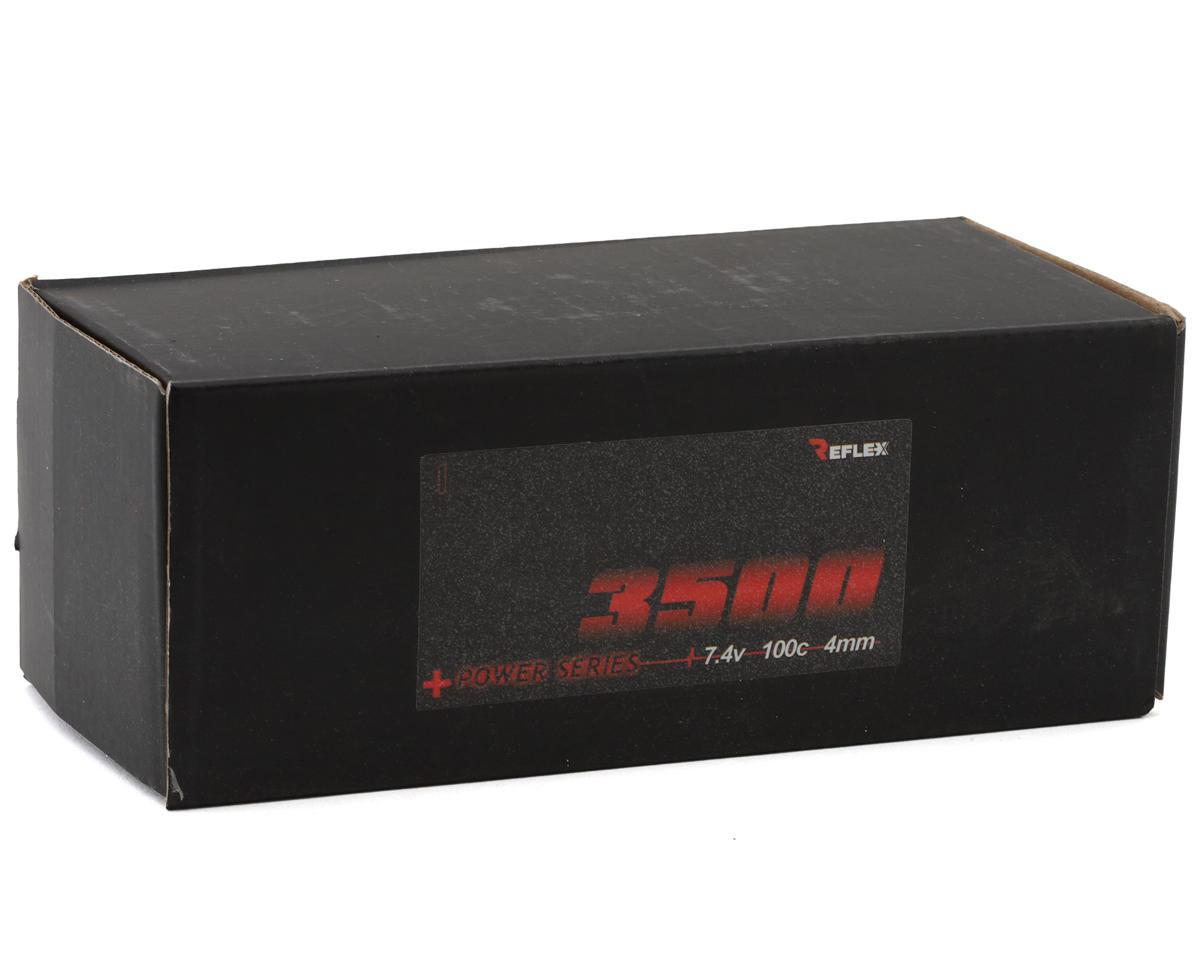 Scale Reflex 2s LiPo Battery 100C (7.4V/3500mAh) w/4mm Bullets