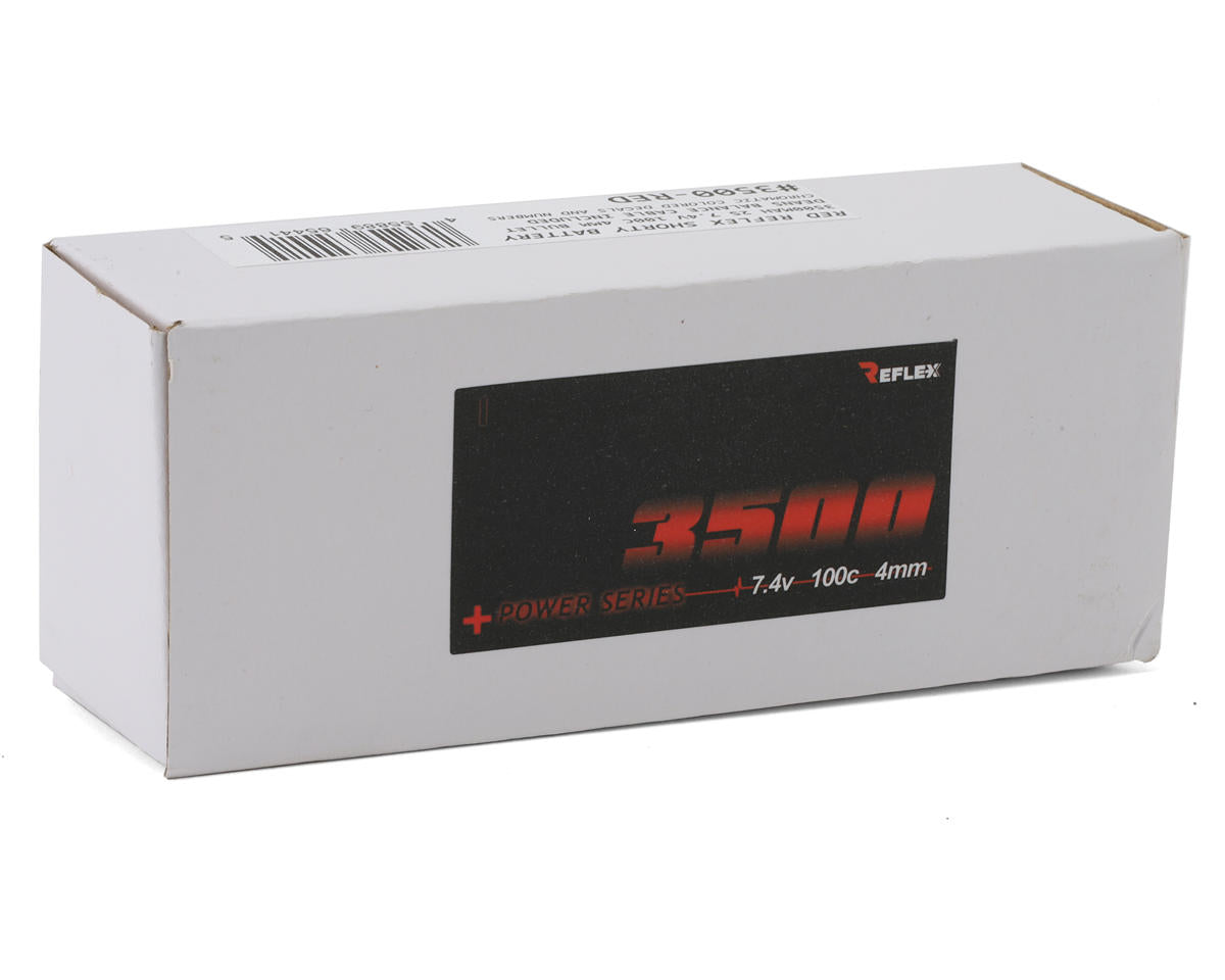 Scale Reflex 2s LiPo Battery 100C (7.4V/3500mAh) w/4mm Bullets