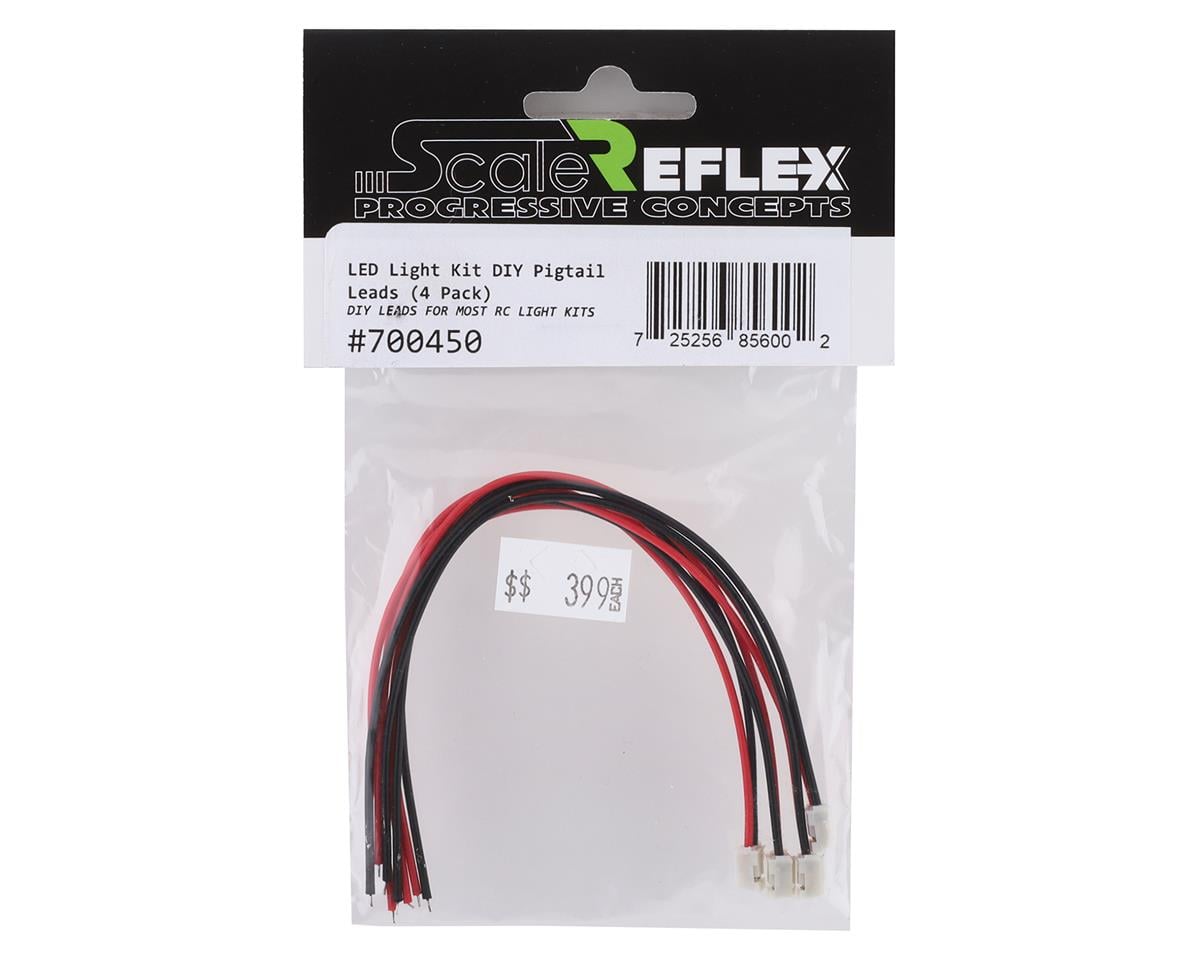Scale Reflex LED Light Kit Pigtail Leads (4)