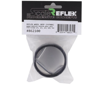 Scale Reflex Aluminum Futaba Wheel Grip (Black)