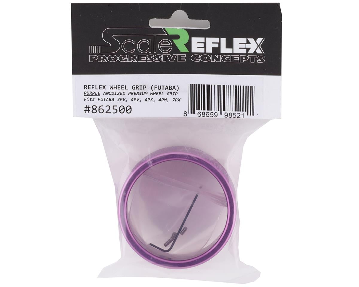 Scale Reflex Aluminum Futaba Wheel Grip (Purple)