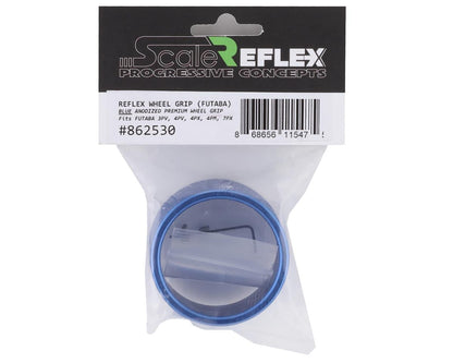 Scale Reflex Aluminum Futaba Wheel Grip (Blue)