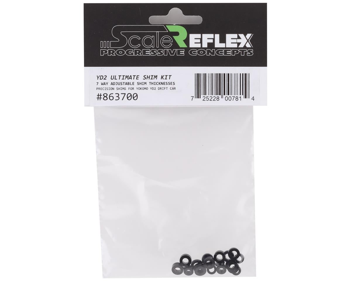 Scale Reflex YD2 Aluminum Shim Kit (Black)