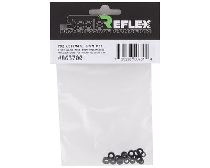 Scale Reflex YD2 Aluminum Shim Kit (Black)