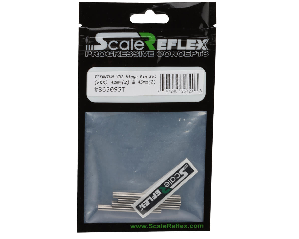 Scale Reflex YD2 Inner Titanium Hinge Pin Set (4) (Front/Rear)