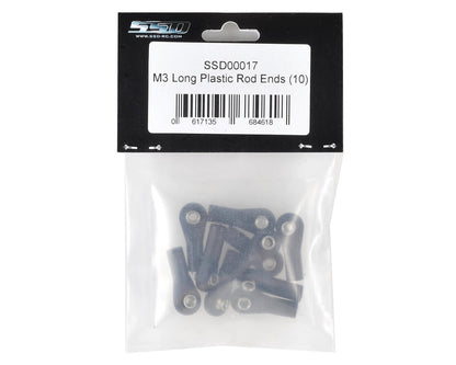 SSD RC M3 Long Plastic Rod End (10)