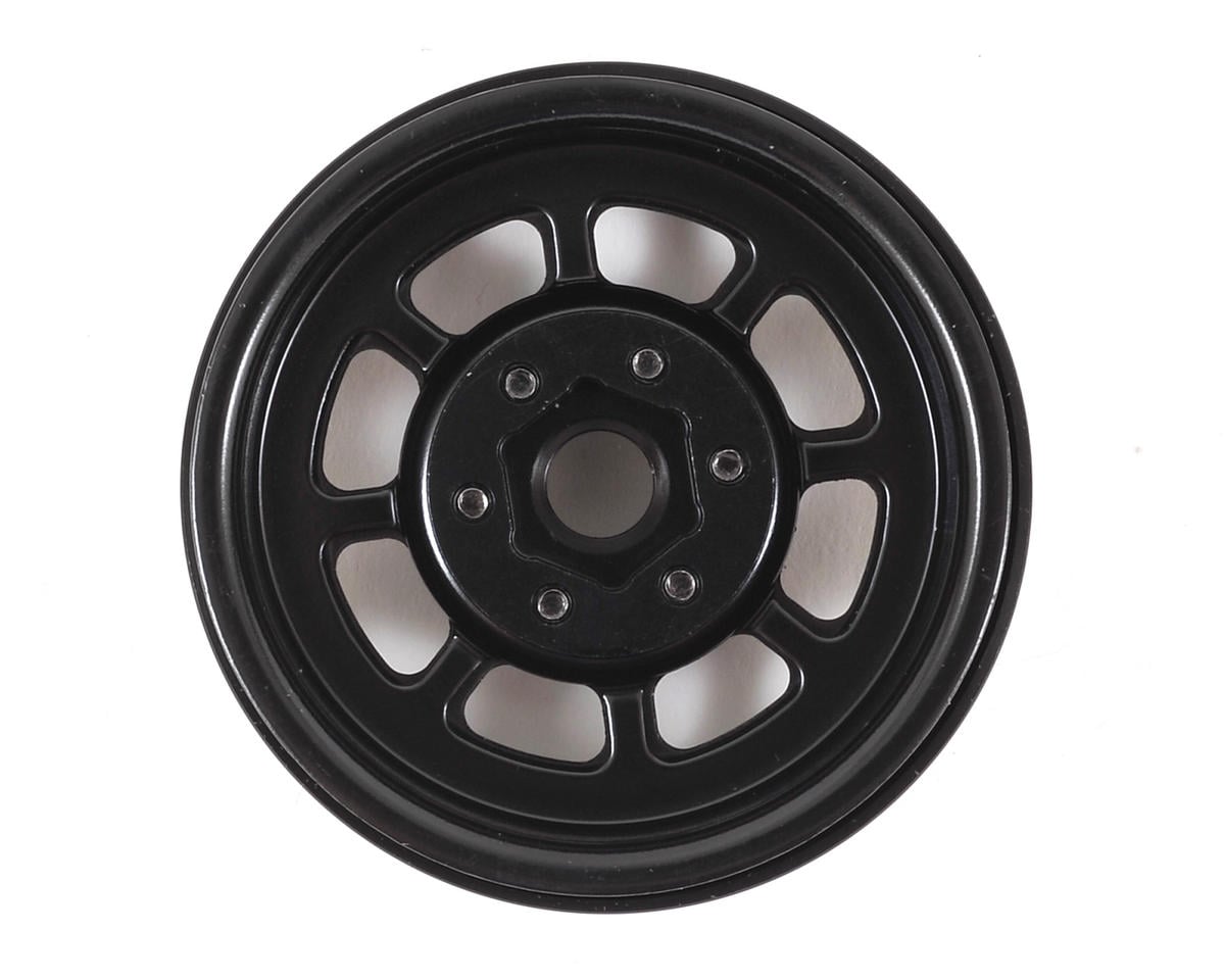 SSD RC Trail 1.9" Steel Beadlock Crawler Wheels (Black) (2)