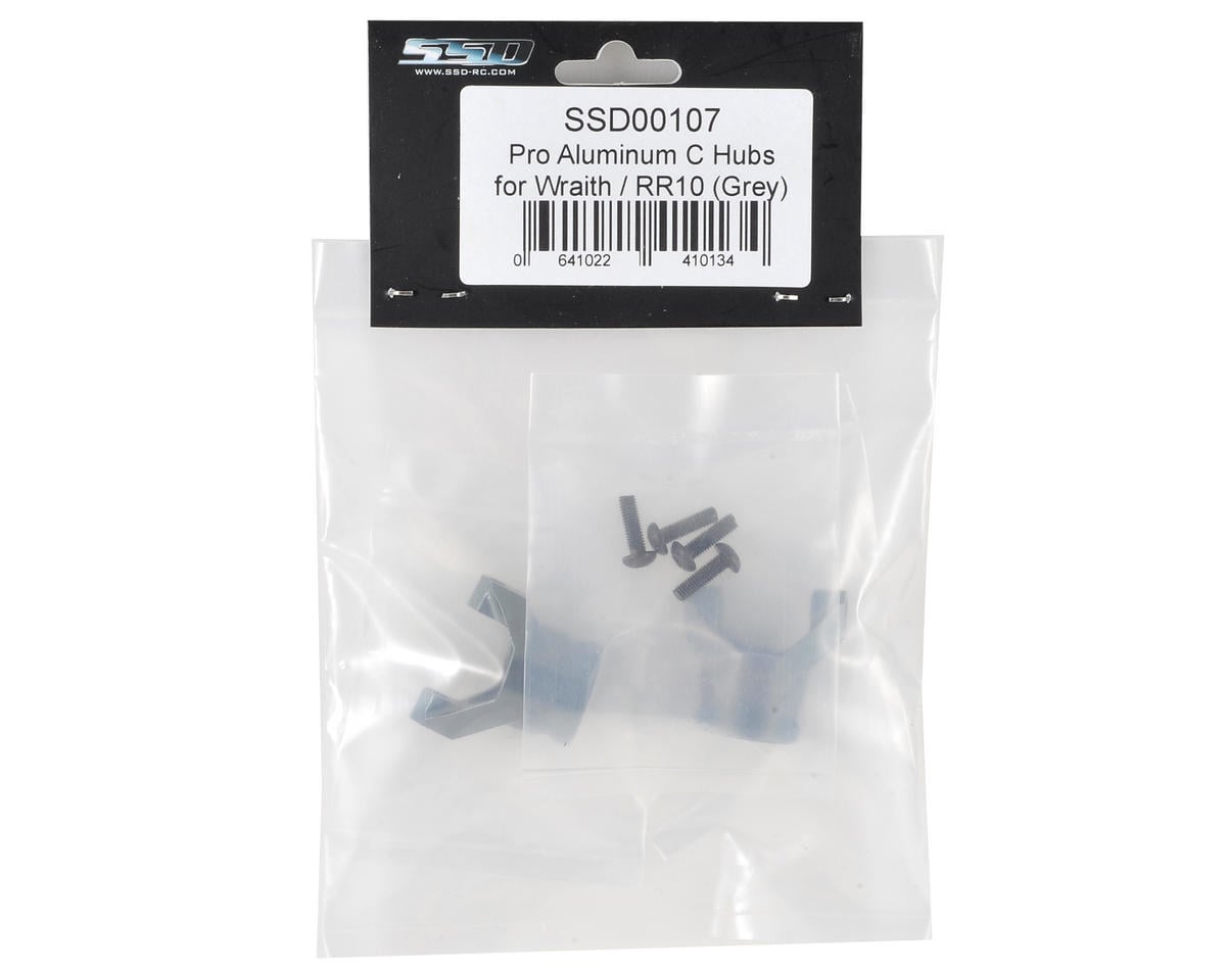 SSD RC Wraith/RR10 Pro Aluminum C Hub (Grey) (2)