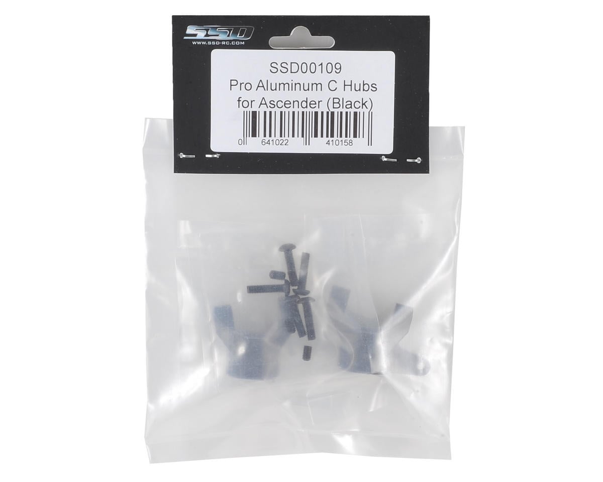 SSD RC Ascender Pro Aluminum C Hub (Black) (2)