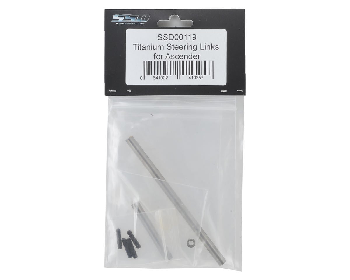 SSD RC Titanium Ascender Steering Link Set