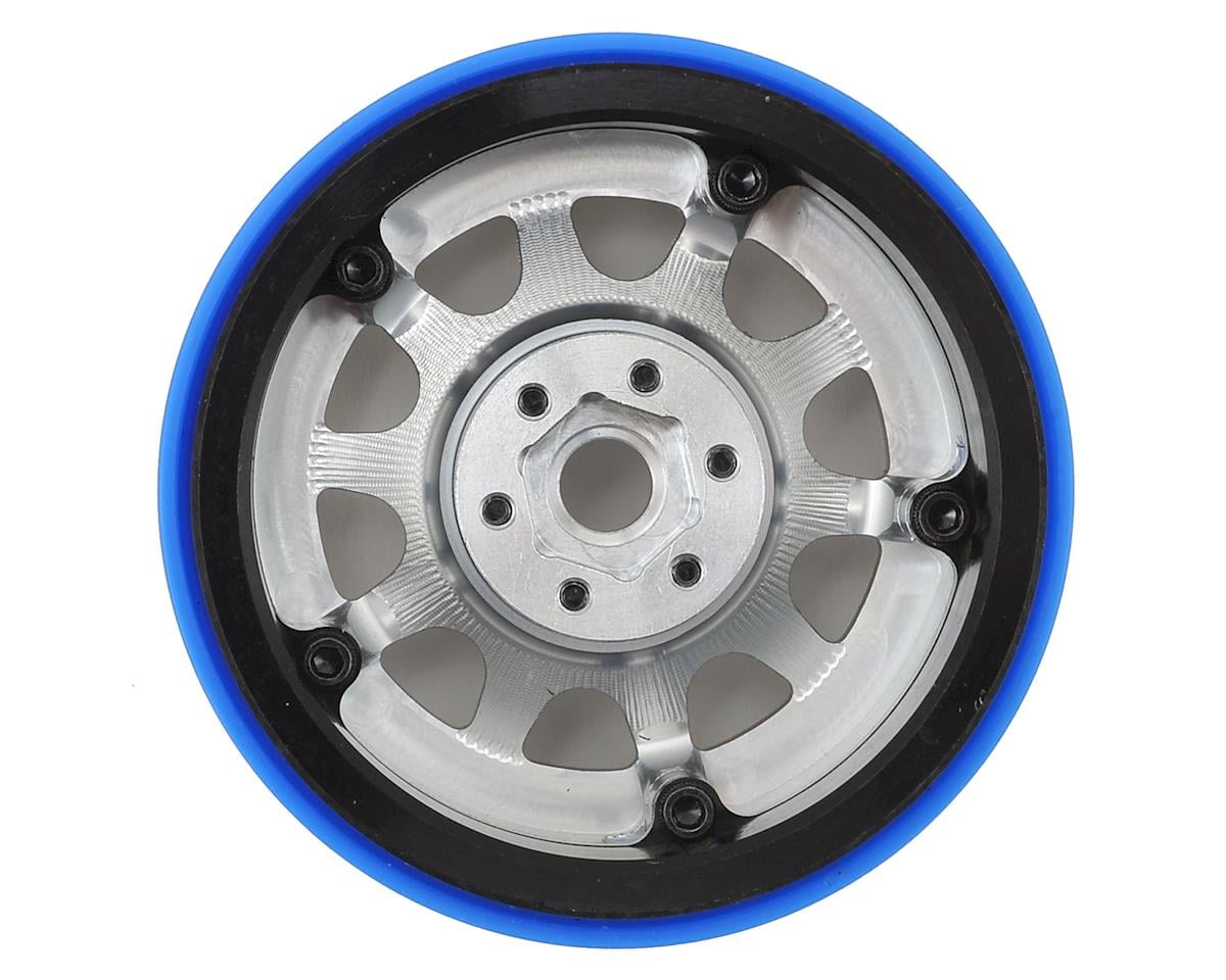 SSD RC 2.2 D Hole PL Beadlock Wheels (Silver) (2) (Pro-Line Tires)