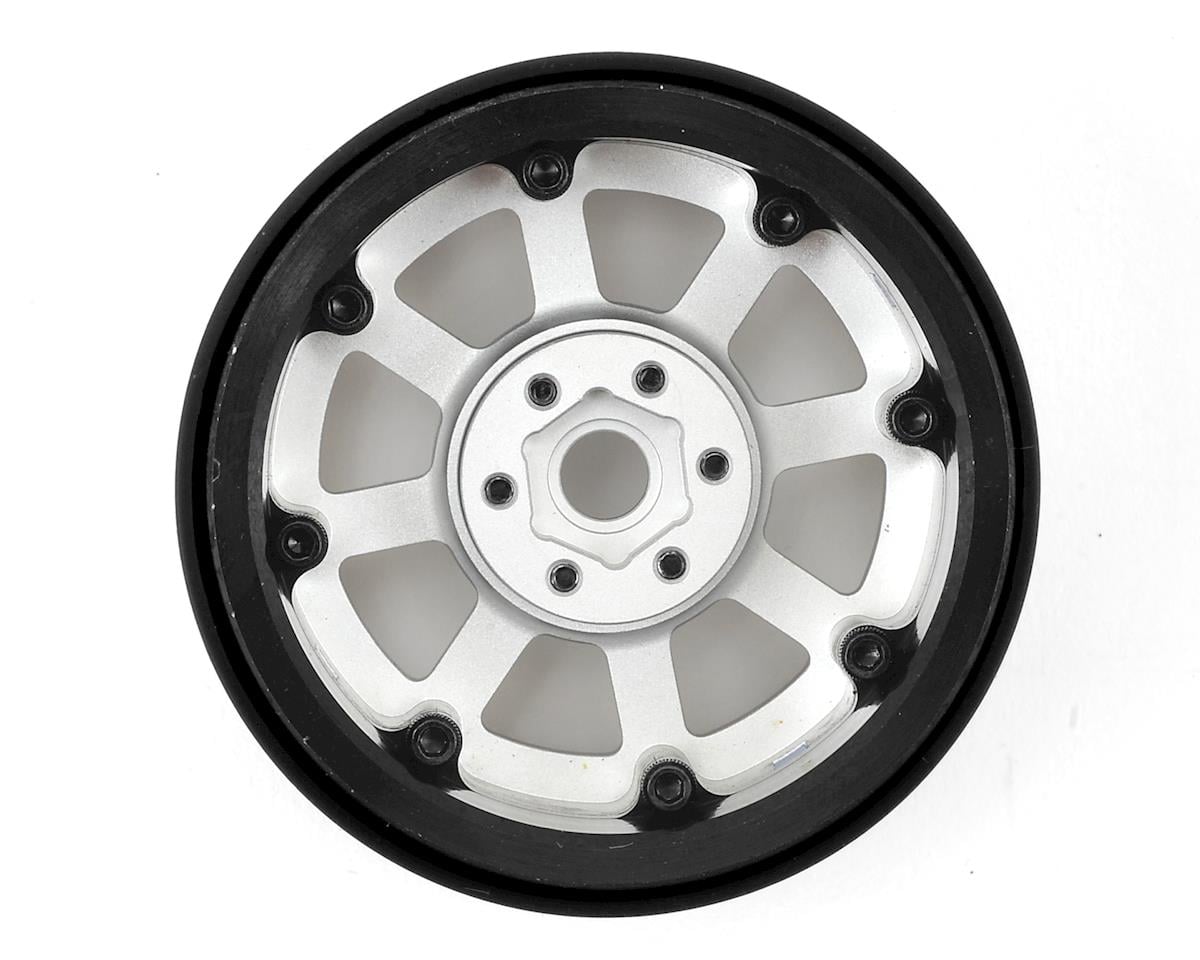 SSD RC 2.2 Wide Assassin Beadlock Wheels (Silver) (2)