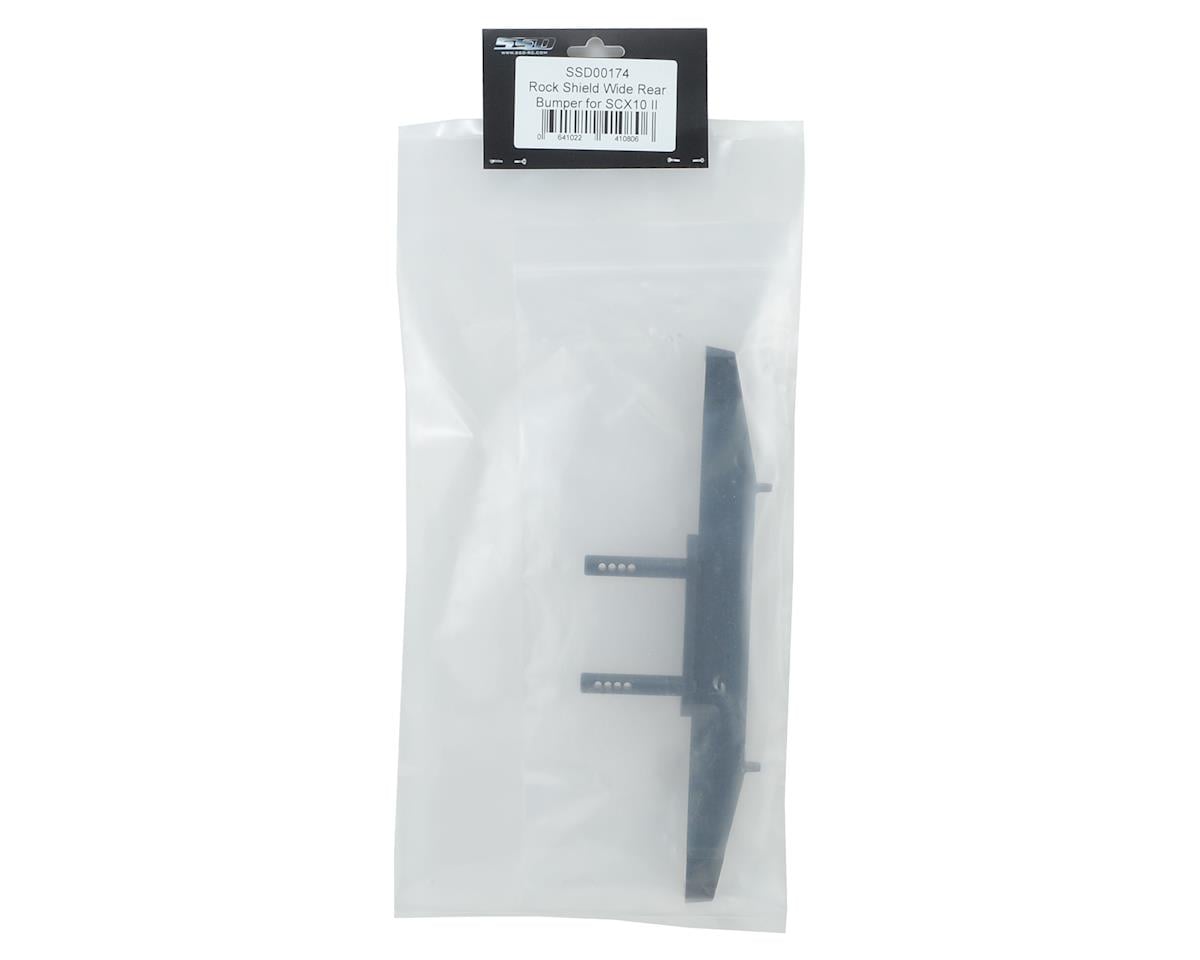SSD RC SCX10 II Rock Shield Wide Rear Bumper