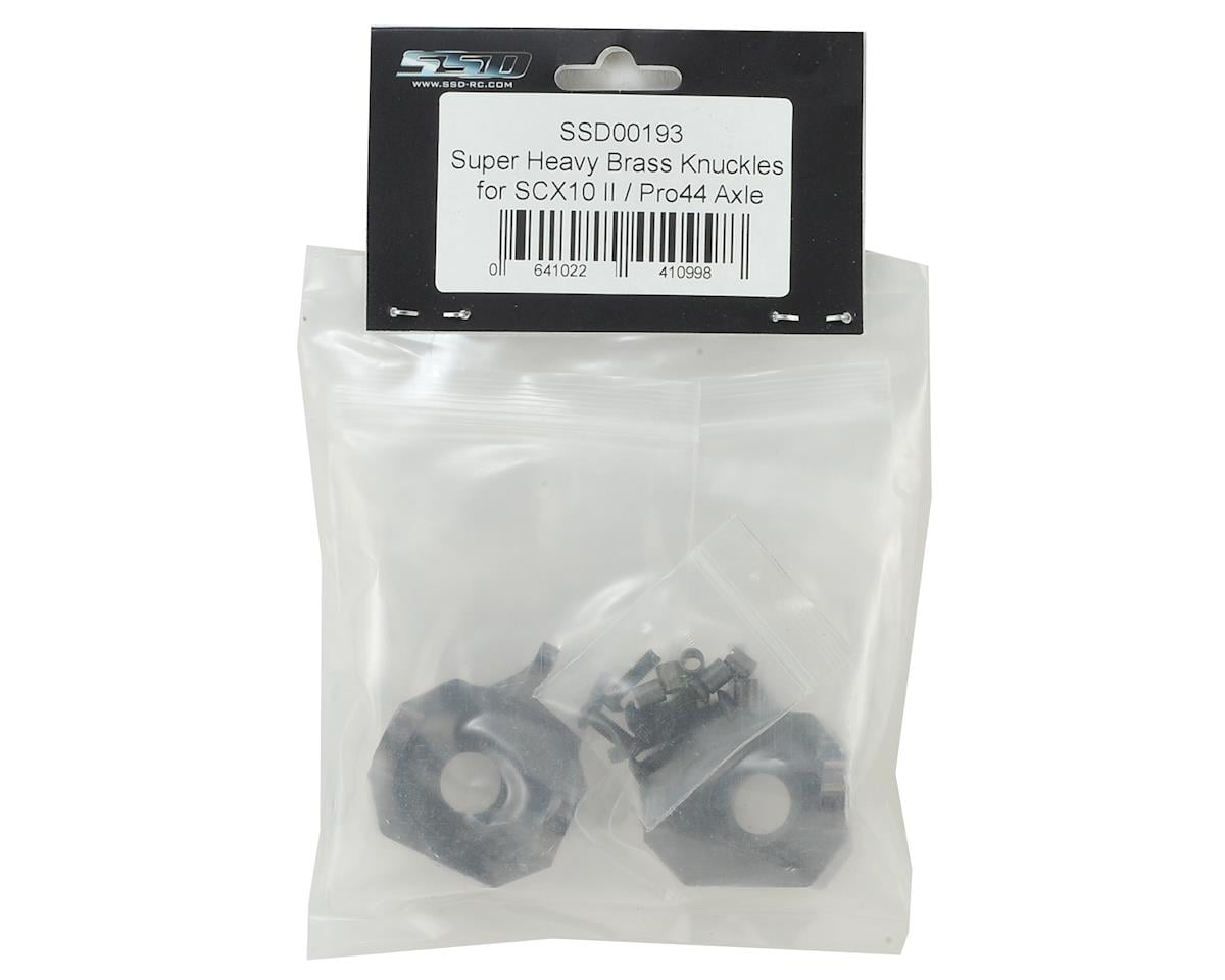 SSD RC SCX10 II AR44 Heavy Brass Steering Knuckles