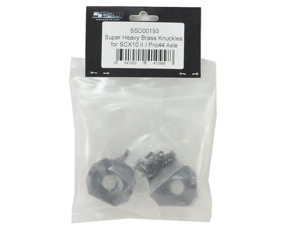 SSD RC SCX10 II AR44 Heavy Brass Steering Knuckles