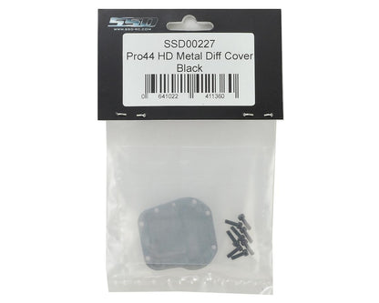 SSD RC Pro44 HD Metal Diff Cover (Black)
