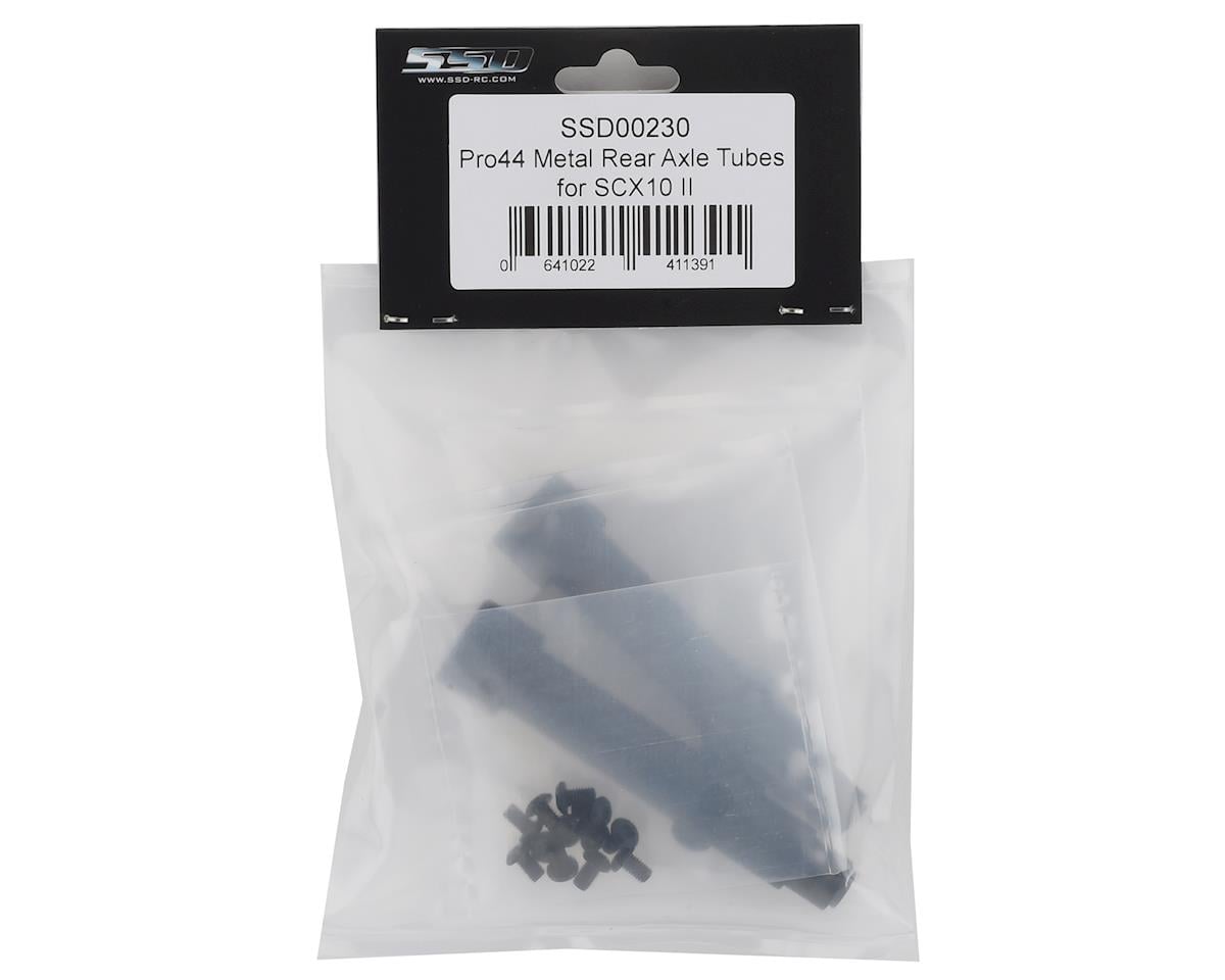 SSD RC SCX10 II Pro44 Metal Rear Axle Tubes