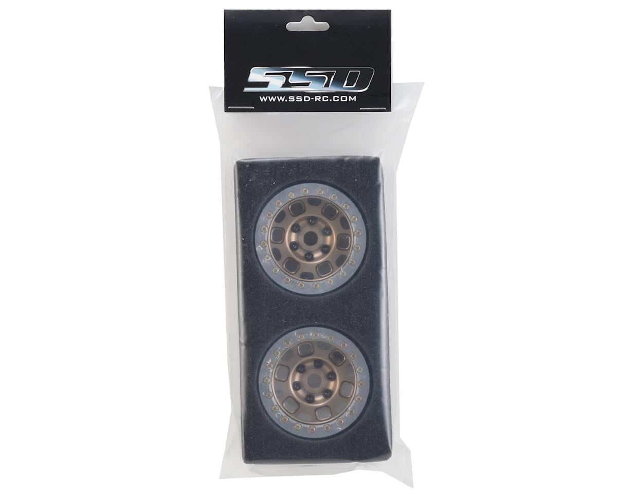 SSD RC 1.9"" Contender Beadlock Wheels (Bronze)