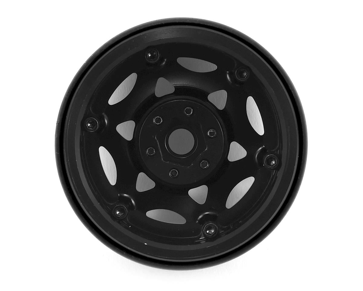 SSD RC 2.2 Champion Beadlock Wheels (Black/Silver)