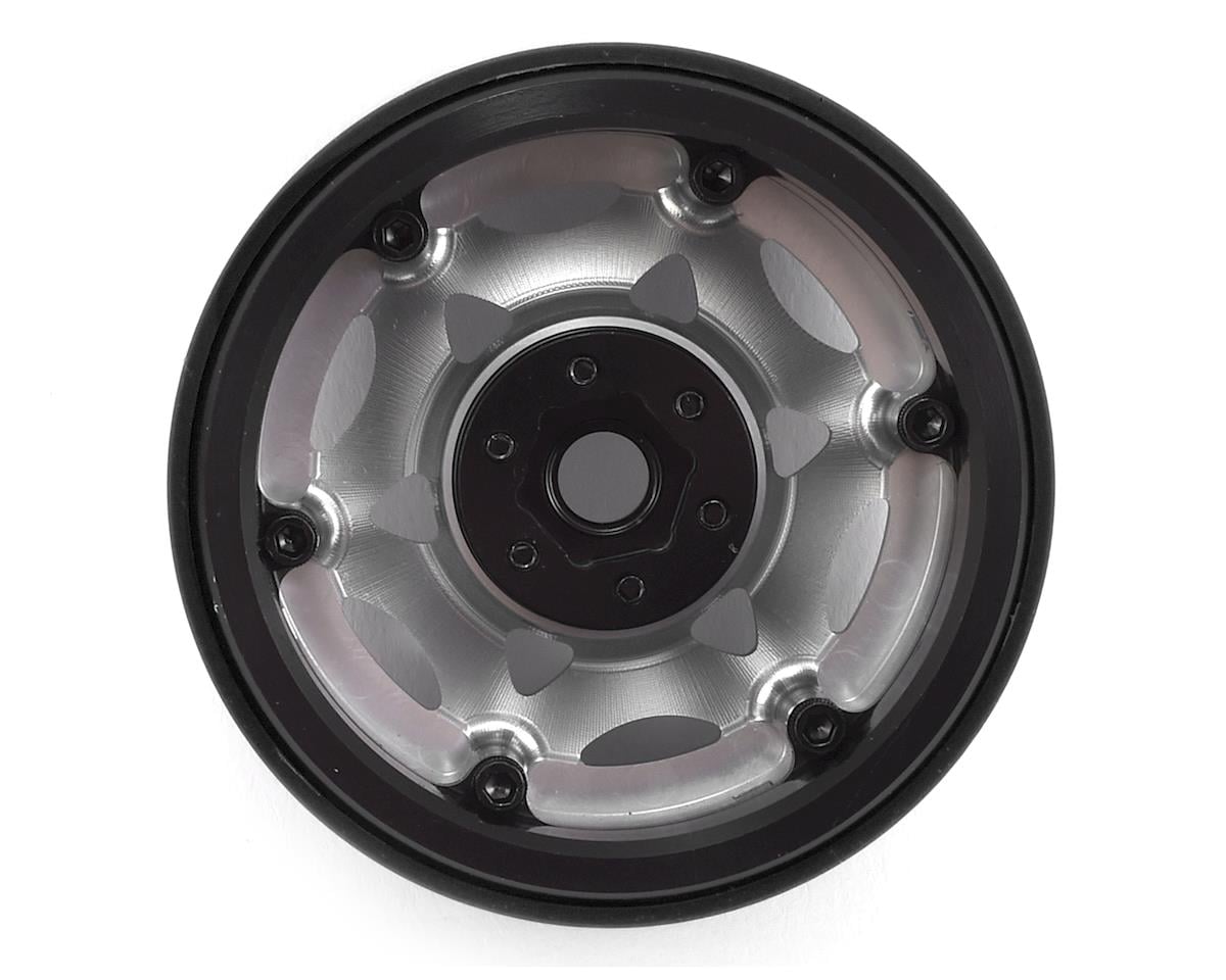 SSD RC 2.2 Champion Beadlock Wheels (Silver/Blue)
