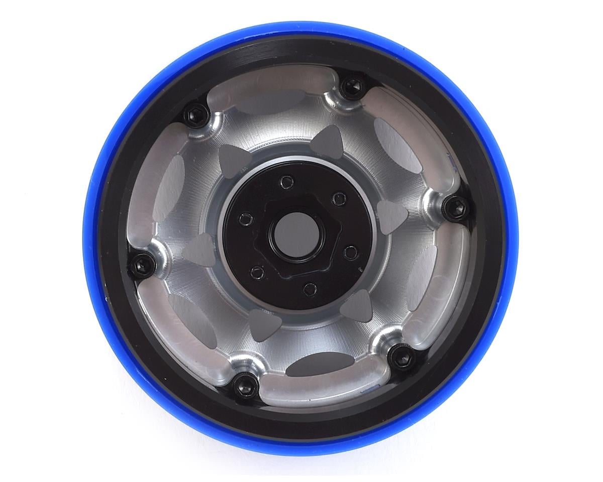 SSD RC 2.2 Champion PL Beadlock Wheels (Silver/Blue)