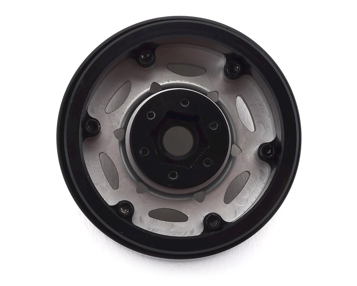 SSD RC 1.9"" Champion Beadlock Wheels (Silver/Black)