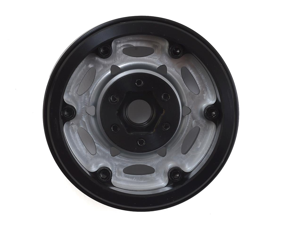 SSD RC 1.9"" Champion Beadlock Wheels (Silver/Red)