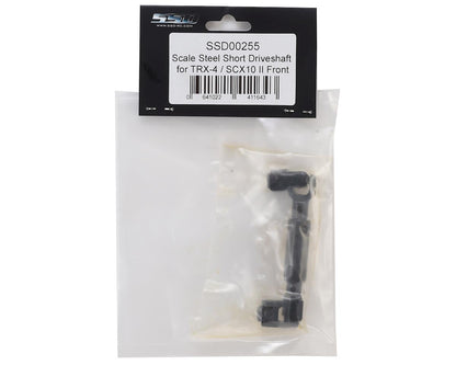 SSD RC Scale Steel Short Front Driveshaft for SCX10 II/TRX-4