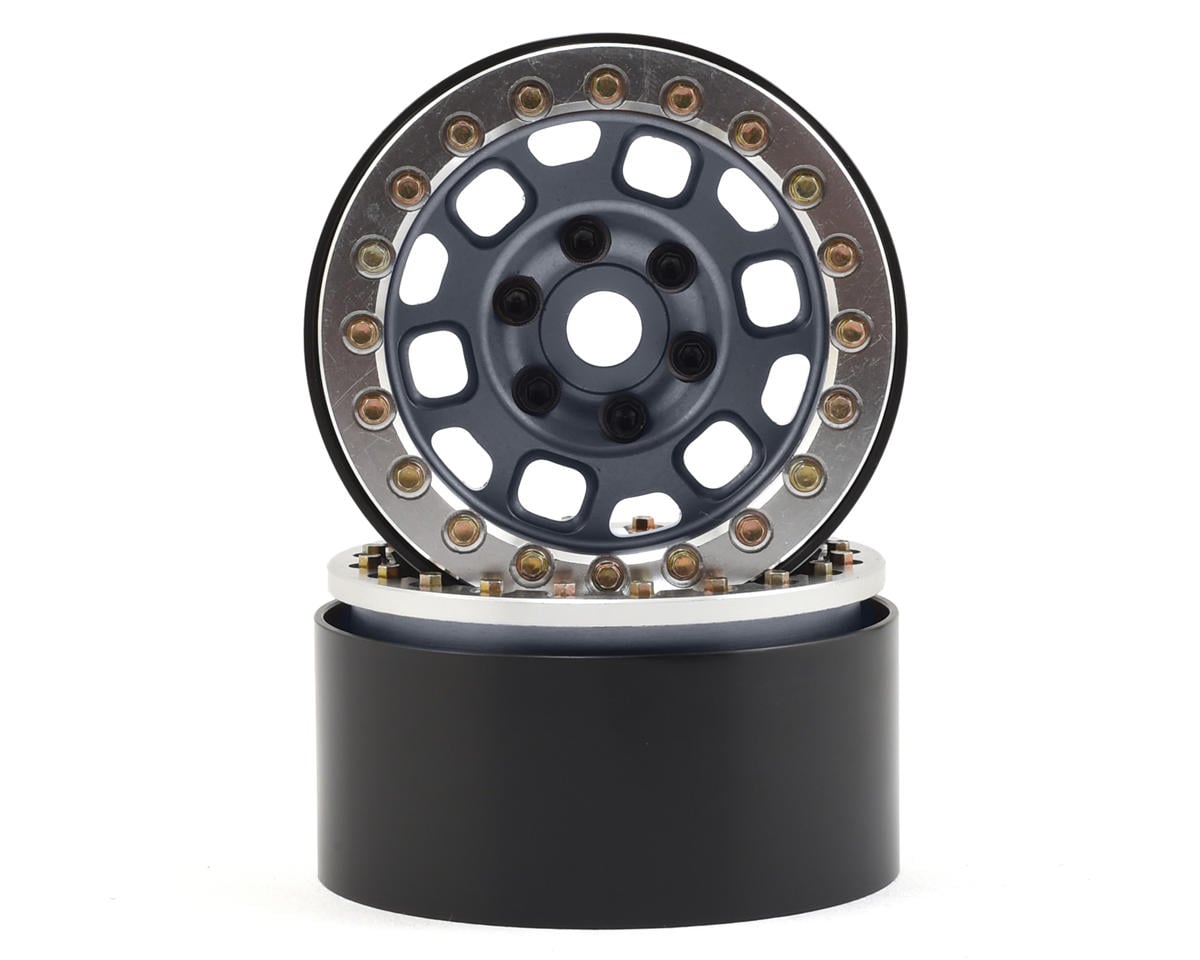 SSD RC 1.9"" Contender Beadlock Wheels (Grey) (2)
