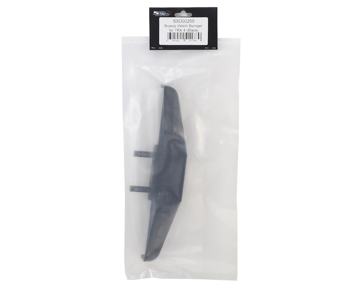 SSD RC Winch Bumper for Traxxas TRX-4 Bronco (Black)