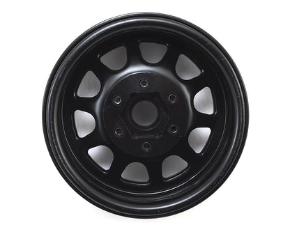 SSD RC Stock 1.9" Steel Beadlock Wheels (Black)