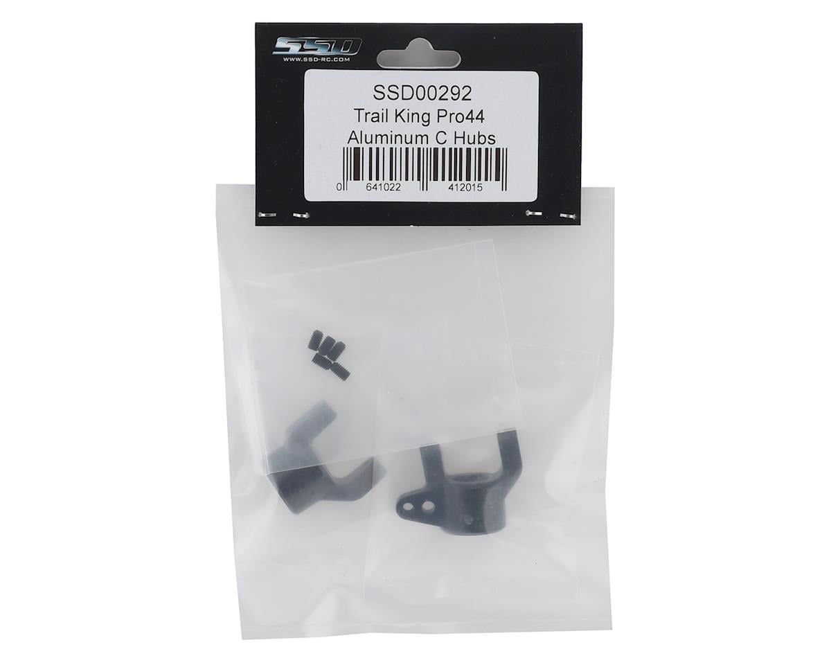 SSD RC Trail King Pro44 Aluminum C Hubs (Black)