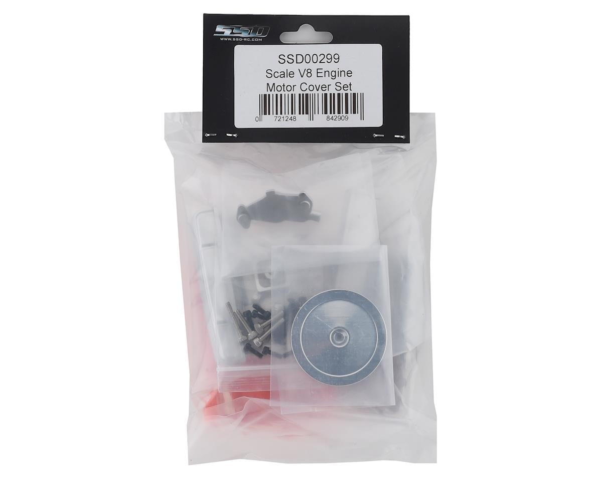SSD RC Scale V8 Engine Motor Cover Kit