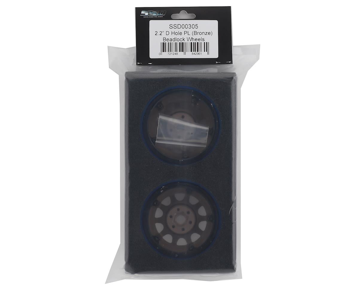 SSD RC 2.2 D Hole PL Beadlock Wheels (Bronze) (2) (Pro-Line Tires)