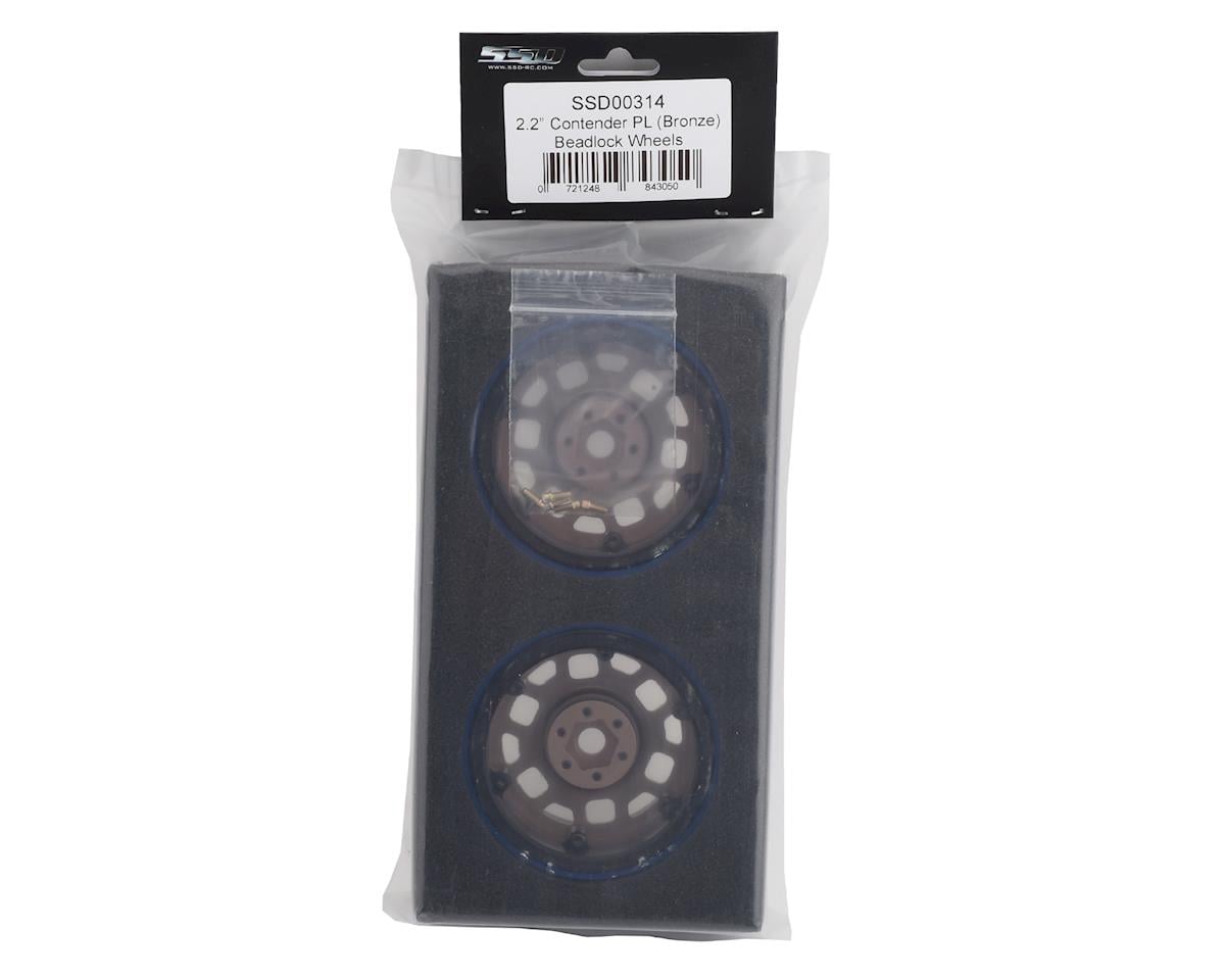 SSD RC 2.2 Contender PL Beadlock Wheels (Bronze)