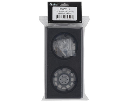 SSD RC 2.2 Contender Beadlock Wheels (Silver)