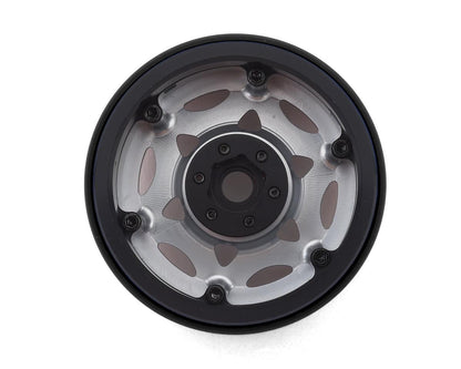 SSD RC 2.2 Champion Beadlock Wheels (Silver/Red)
