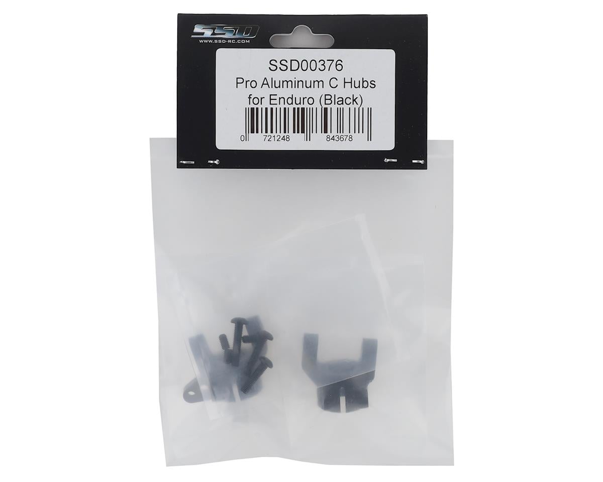 SSD RC Enduro Pro Aluminum C Hubs (Black)