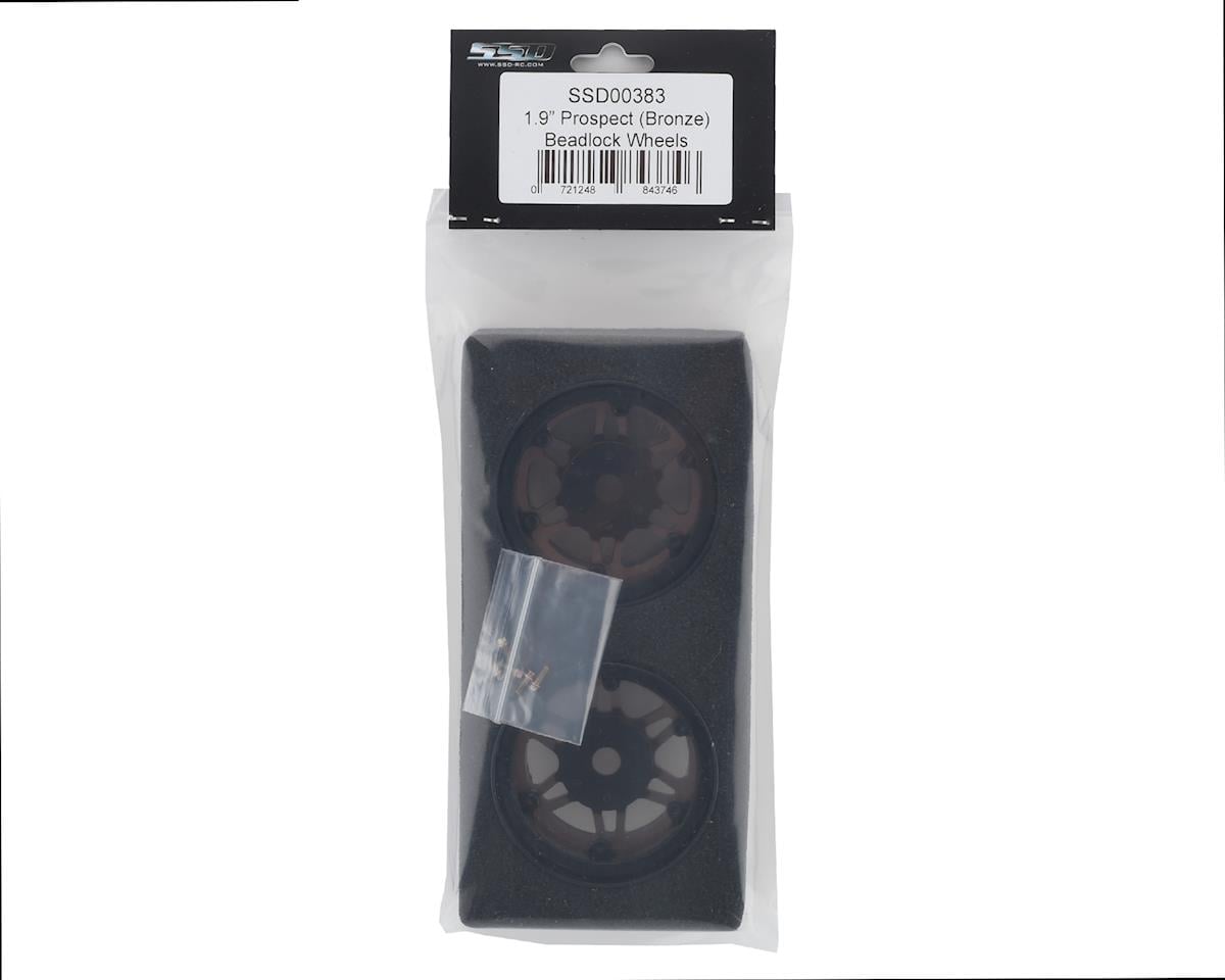 SSD RC 1.9"" Prospect Beadlock Wheels (Bronze) (2)
