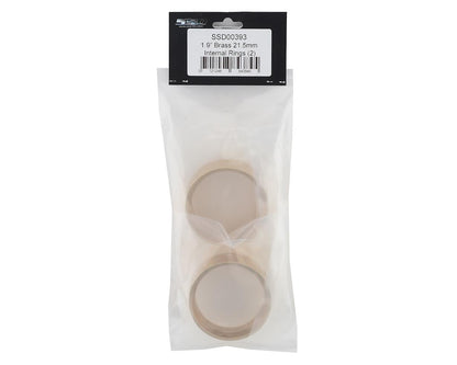 SSD RC Brass 1.9" Internal Lock Rings (2) (21.5mm)