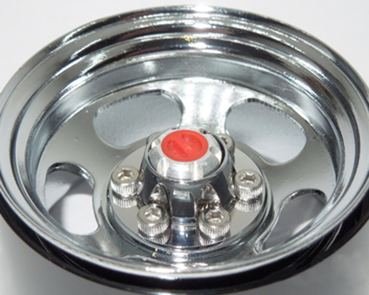 SSD RC Wheel Center Caps (Chrome) (2)