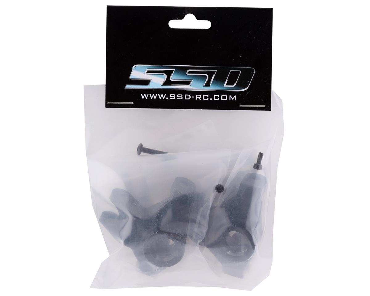 SSD RC Losi LMT HD Aluminum Knuckles (Black) (2)